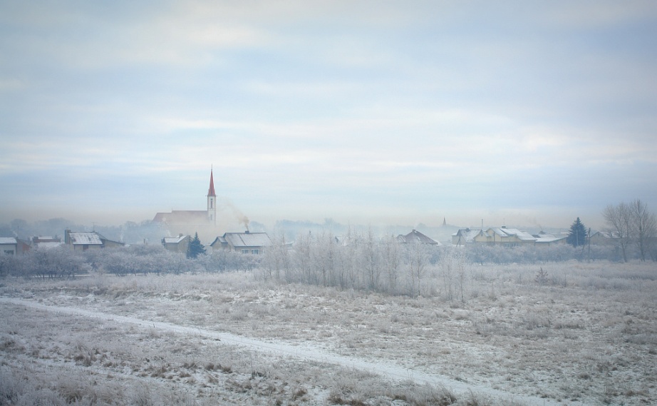 Winter Scene of Kretinga